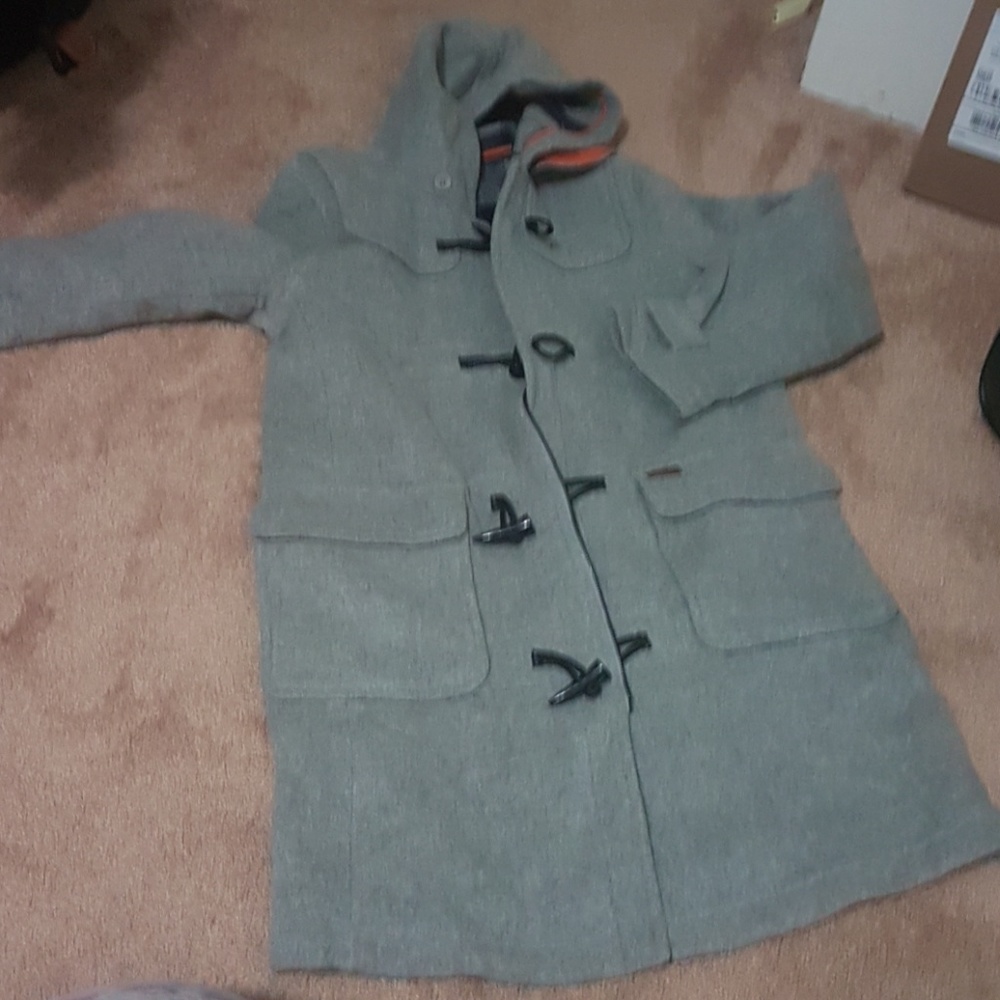 Grey coat